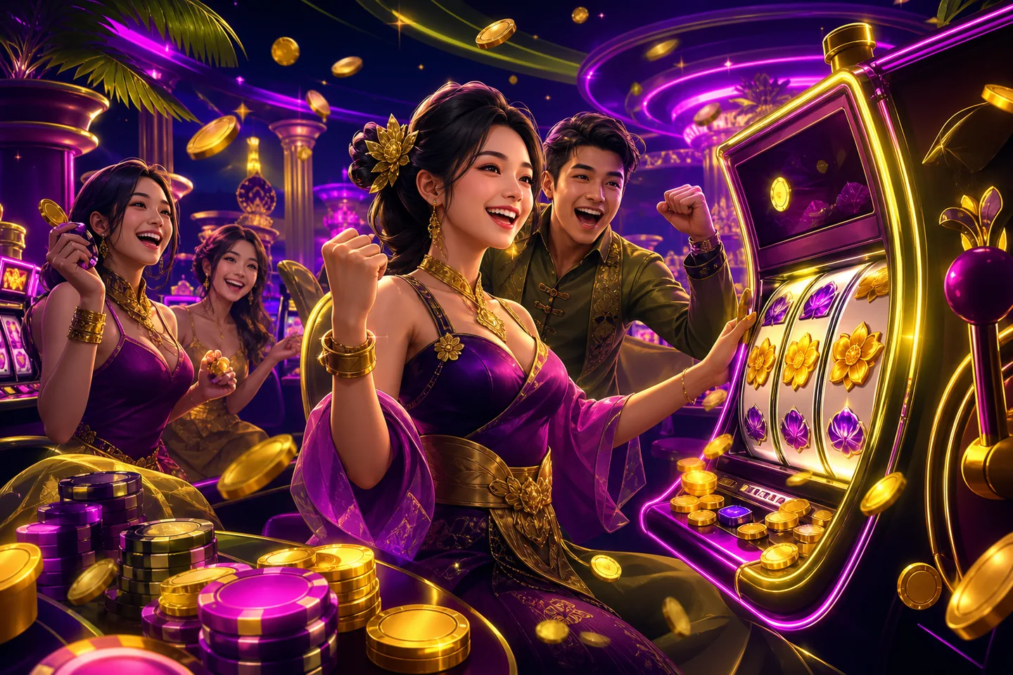 Ilustrasi konsep Acong4d